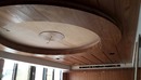 台北市內湖住家木製圓型造型天花板